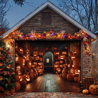 Halloween Garage Door Banner Decoration The Great Pumpkin Haunt
