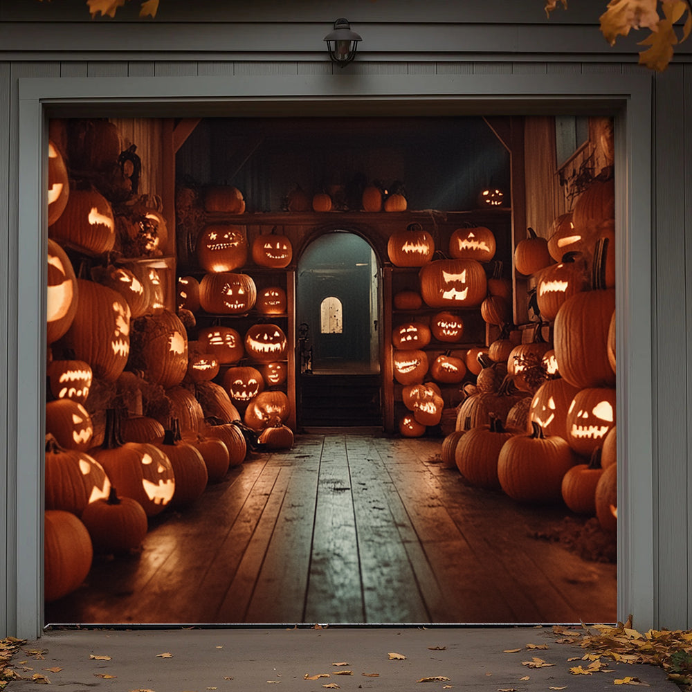 Halloween Garage Door Banner Decoration The Great Pumpkin Haunt