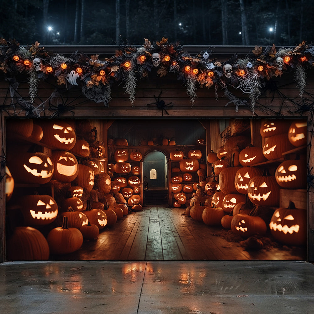 Halloween Garage Door Banner Decoration The Great Pumpkin Haunt