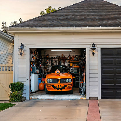 Halloween Garage Door Banner Decoration Trick Or Ride