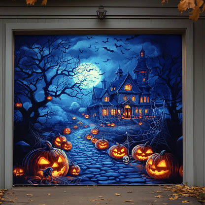 Halloween Garage Door Banner Decoration Happy Halloween